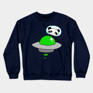 Little UFO Panda Crewneck Sweatshirt